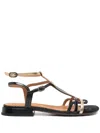 Chie Mihara Slipper-mule In Black Leather In Black