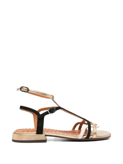 Chie Mihara Tylala Strap Sandals In Gold