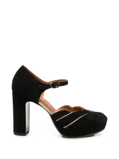 Chie Mihara Uyako Leather Pumps In Black
