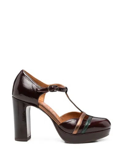 Chie Mihara Uyaro T-bar Platform Pumps In Brown