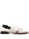 Chie Mihara Waspi Sandals In Brown