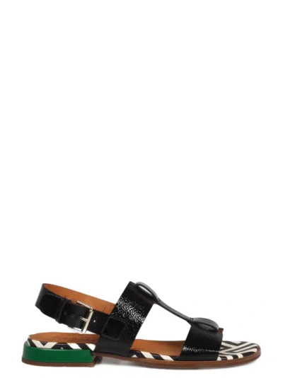 Chie Mihara Wayway Sandals In Black