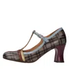 Chie Mihara With Heel In Brown