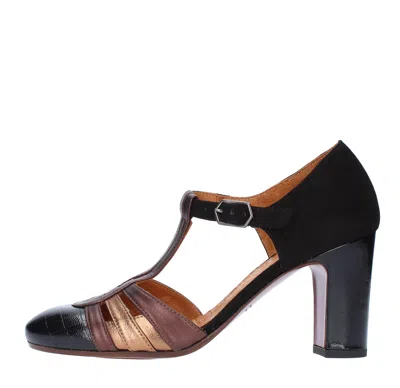 Chie Mihara With Heel Black In Nero Neri E Grigi