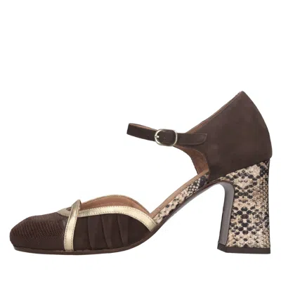 Chie Mihara With Heel In Brown