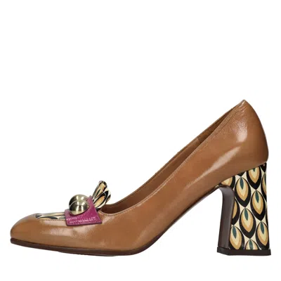 Chie Mihara With Heel In Brown
