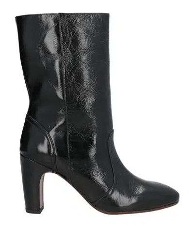 Chie Mihara Woman Ankle Boots Black Size 6 Leather
