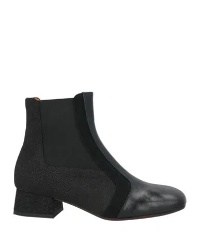 Chie Mihara Woman Ankle Boots Black Size 6.5 Leather
