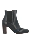 Chie Mihara Woman Ankle Boots Black Size 7 Leather