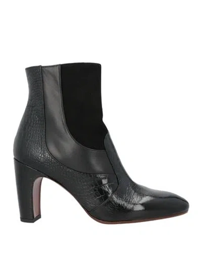 Chie Mihara Woman Ankle Boots Black Size 8 Leather