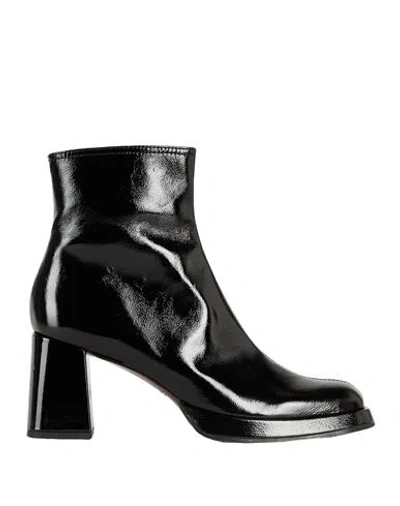 Chie Mihara Woman Ankle Boots Black Size 7 Leather