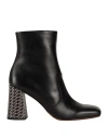 Chie Mihara Oysi 70mm Leather Ankle Boots In Black