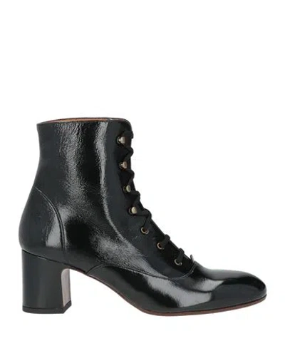 Chie Mihara Woman Ankle Boots Black Size 9 Leather