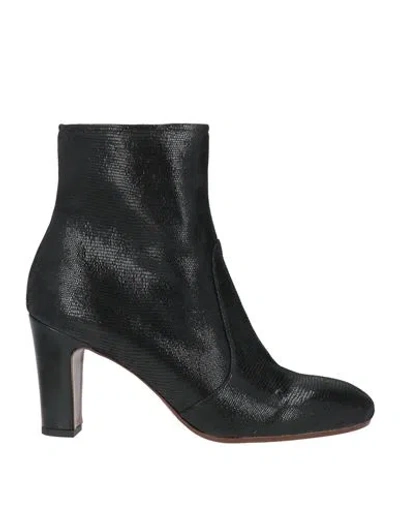 Chie Mihara Woman Ankle Boots Black Size 9 Leather