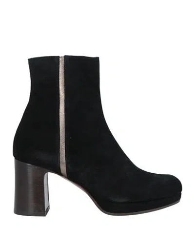 Chie Mihara Woman Ankle Boots Black Size 9 Soft Leather