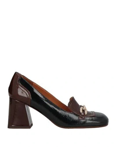 Chie Mihara Woman Loafers Black Size 8.5 Leather