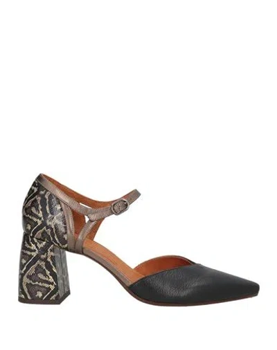 Chie Mihara Woman Pumps Black Size 11 Leather