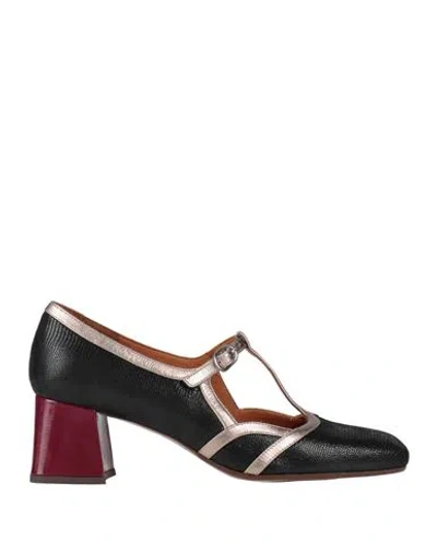 Chie Mihara Woman Pumps Black Size 11 Leather