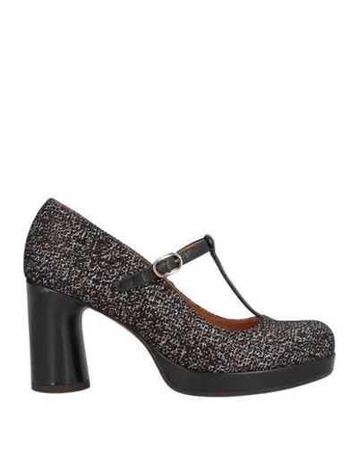 Chie Mihara Woman Pumps Black Size 7 Leather