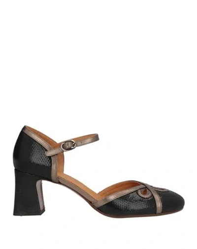 Chie Mihara Woman Pumps Black Size 7.5 Leather