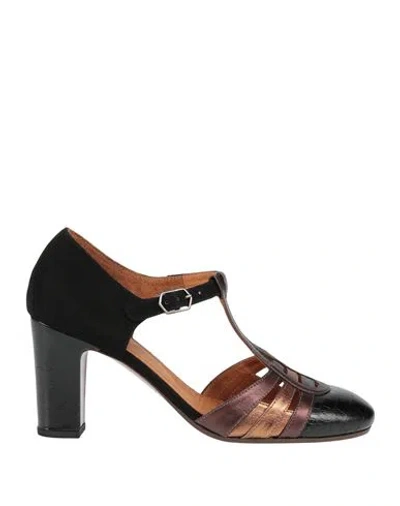 Chie Mihara Woman Pumps Black Size 8 Leather