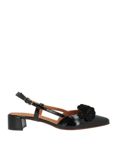 Chie Mihara Woman Pumps Black Size 8 Leather