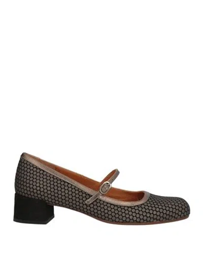 Chie Mihara Woman Pumps Black Size 8 Leather