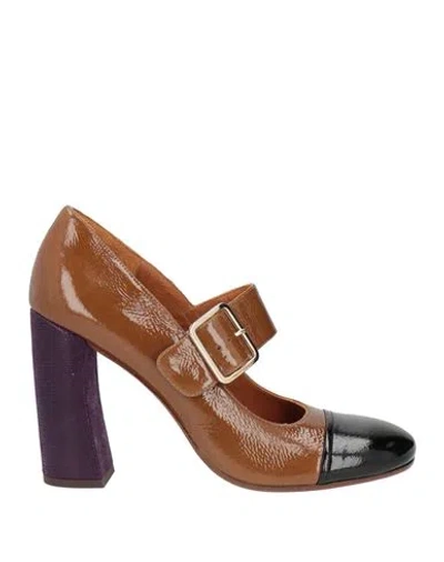 Chie Mihara Woman Pumps Black Size 9 Leather