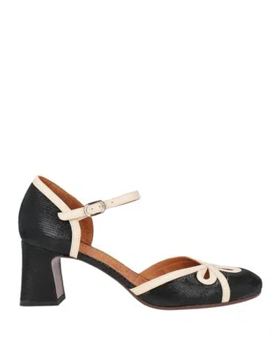 Chie Mihara Woman Pumps Black Size 9 Leather