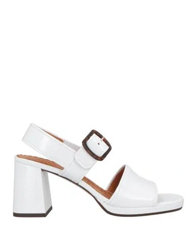 Chie Mihara Woman Sandals White Size 8 Leather