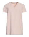 Chie Mihara Woman Top Blush Size Xl Polyester, Polyurethane In Pink