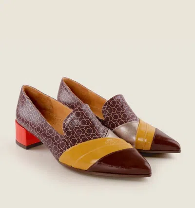 Chie Mihara Women's Jammu Loafer Shoes In Brown In Multi