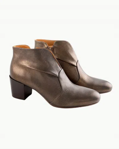 Chie Mihara Women's Nugo Leather Ankle Boots In Bronze In Gray