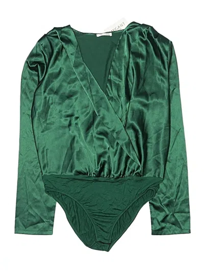 Pre-owned Chigant Bodysuit In Green