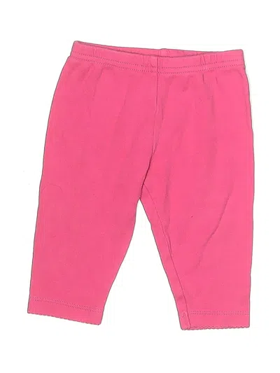 Pre-owned Child Of Mine By Carter's Babies' Casual Pants In Pink