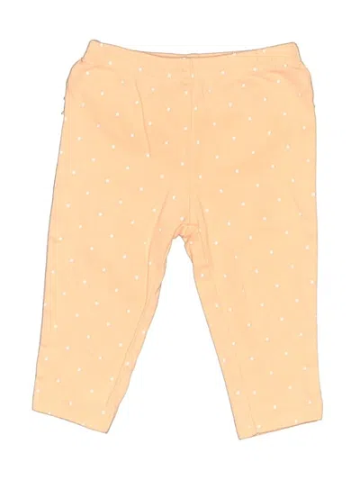 Pre-owned Child Of Mine By Carter's Babies' Casual Pants In Yellow