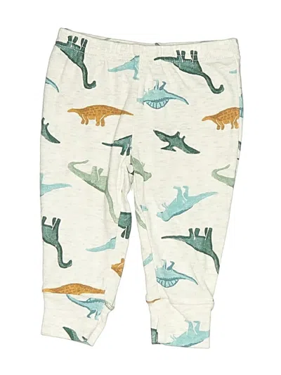 Pre-owned Child Of Mine By Carter's Babies' Sweatpants In White