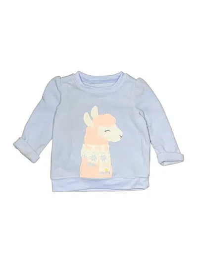 Pre-owned Child Of Mine By Carter's Babies' Sweatshirt In Blue