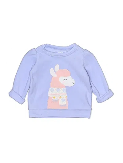 Pre-owned Child Of Mine By Carter's Babies' Sweatshirt In Blue