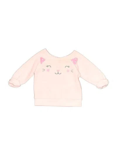 Pre-owned Child Of Mine By Carter's Babies' Sweatshirt In Pink