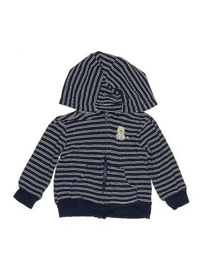 Pre-owned Child Of Mine By Carter's Babies' Zip Up Hoodie In Blue