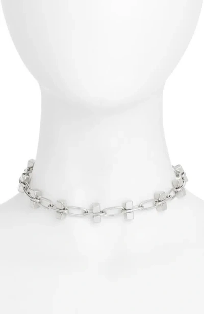 Child Of Wild Arcadia Choker Necklace In Metallic