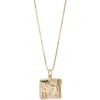 Child Of Wild Bastet Pendant Necklace In Gold