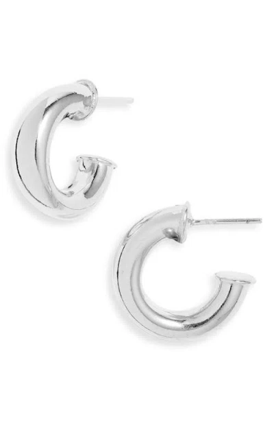 Child Of Wild Cleo Hoop Earrings In Metallic