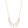 Child Of Wild Daphne Cubic Zirconia Necklace In Gold