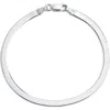 Child Of Wild Ella Herringbone Chain Bracelet In Silver