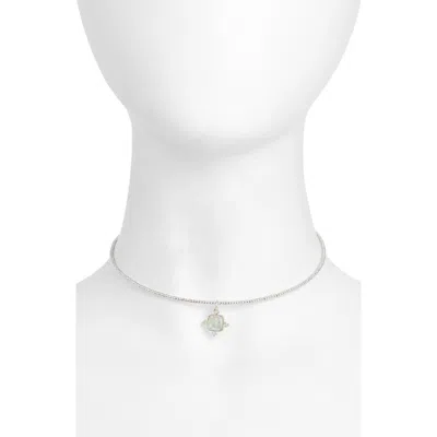 Child Of Wild Fire Sky Pendant Collar Necklace In Metallic