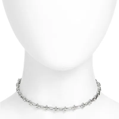Child Of Wild Harley Chain Choker Necklace In Metallic
