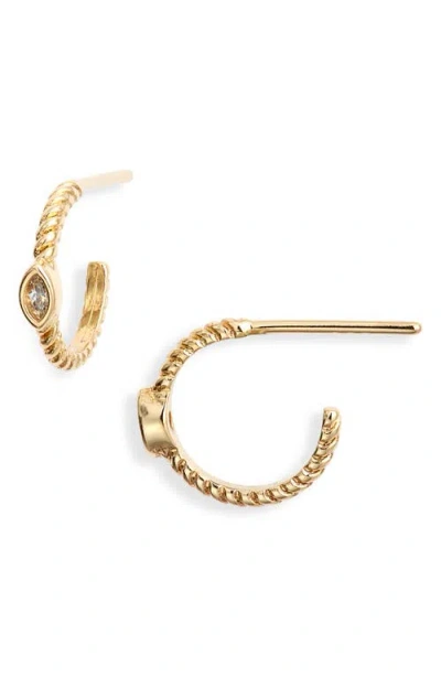 Child Of Wild Harmony Hoop Earrings In Gold