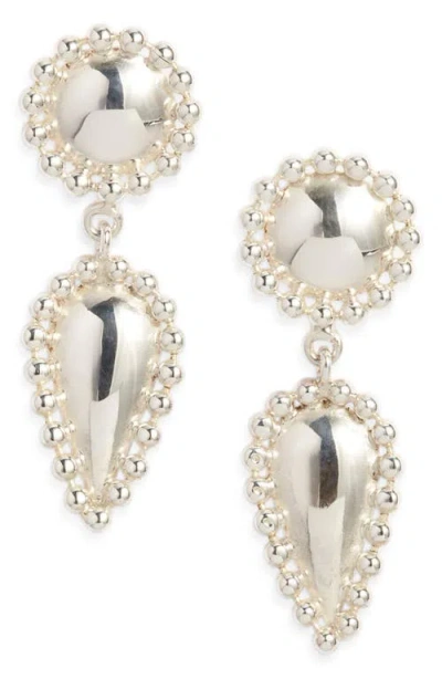 Child Of Wild Kata Teardrop Earrings In Silver
